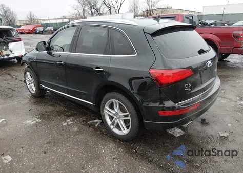 2017 Audi Q5 2.0T Premium from USA, damaged, VIN WA1C2AFP0HA080899